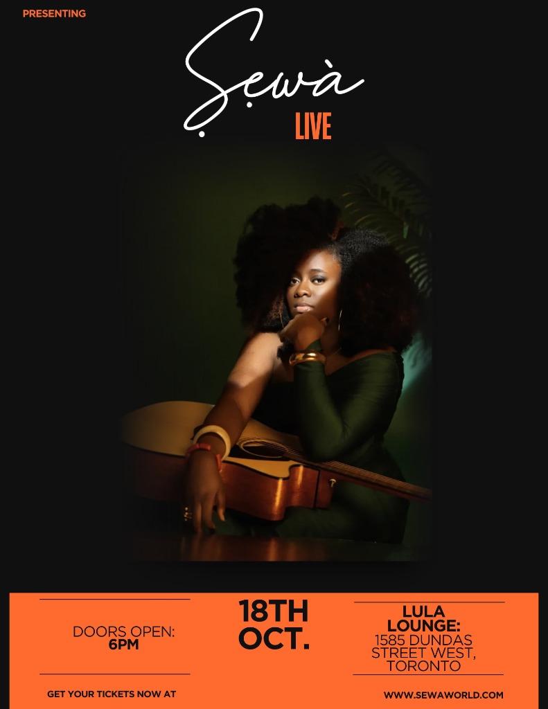 Ṣẹwà Live in Concert at Lula Lounge